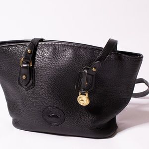 Classic Black Dooney & Burke Vintage Handbag